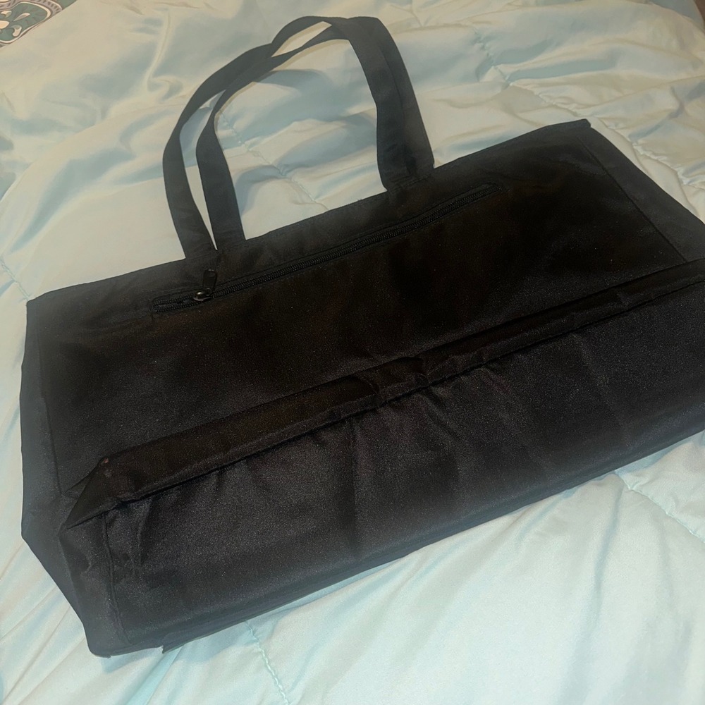 Carnival Cruise Lines Photo Memory Carry On Tote Shoulder Bag Black Vacation - Picture 3 of 11